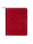 Scully Italian Leather Zip Planner Red