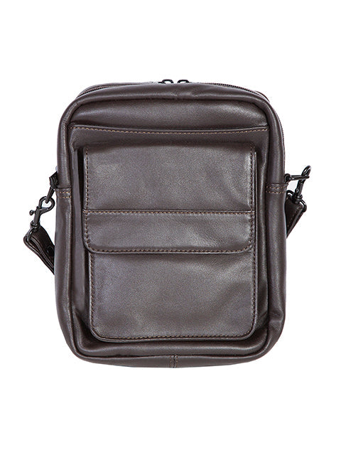 Scully Leather Shoulder Tote Brown