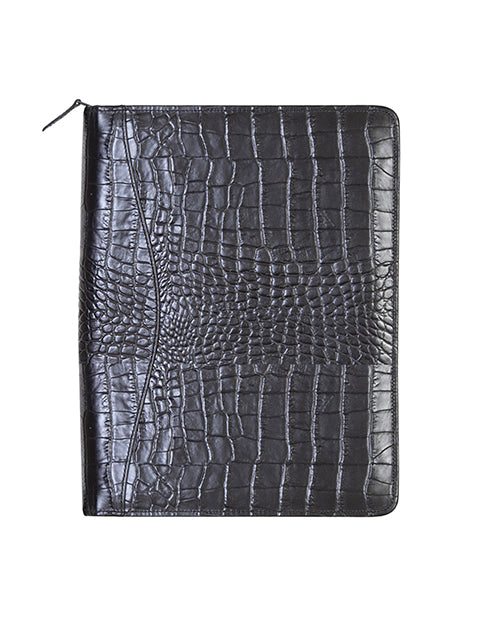 Scully Leather Zip Letter Pad Assorted Colors Scully