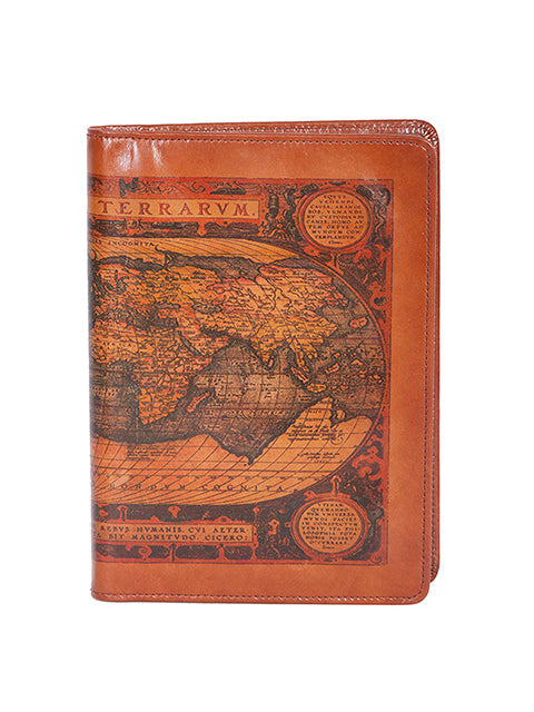 Scully Old Atlas/Pony Leather desk size weekly planner Scully
