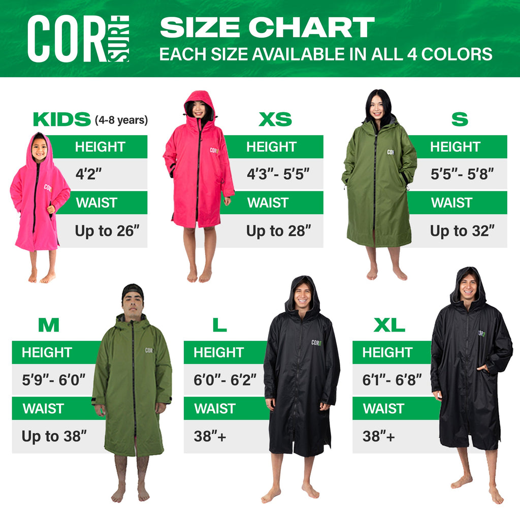 Waterproof Swim Parka (Red) COR Surf