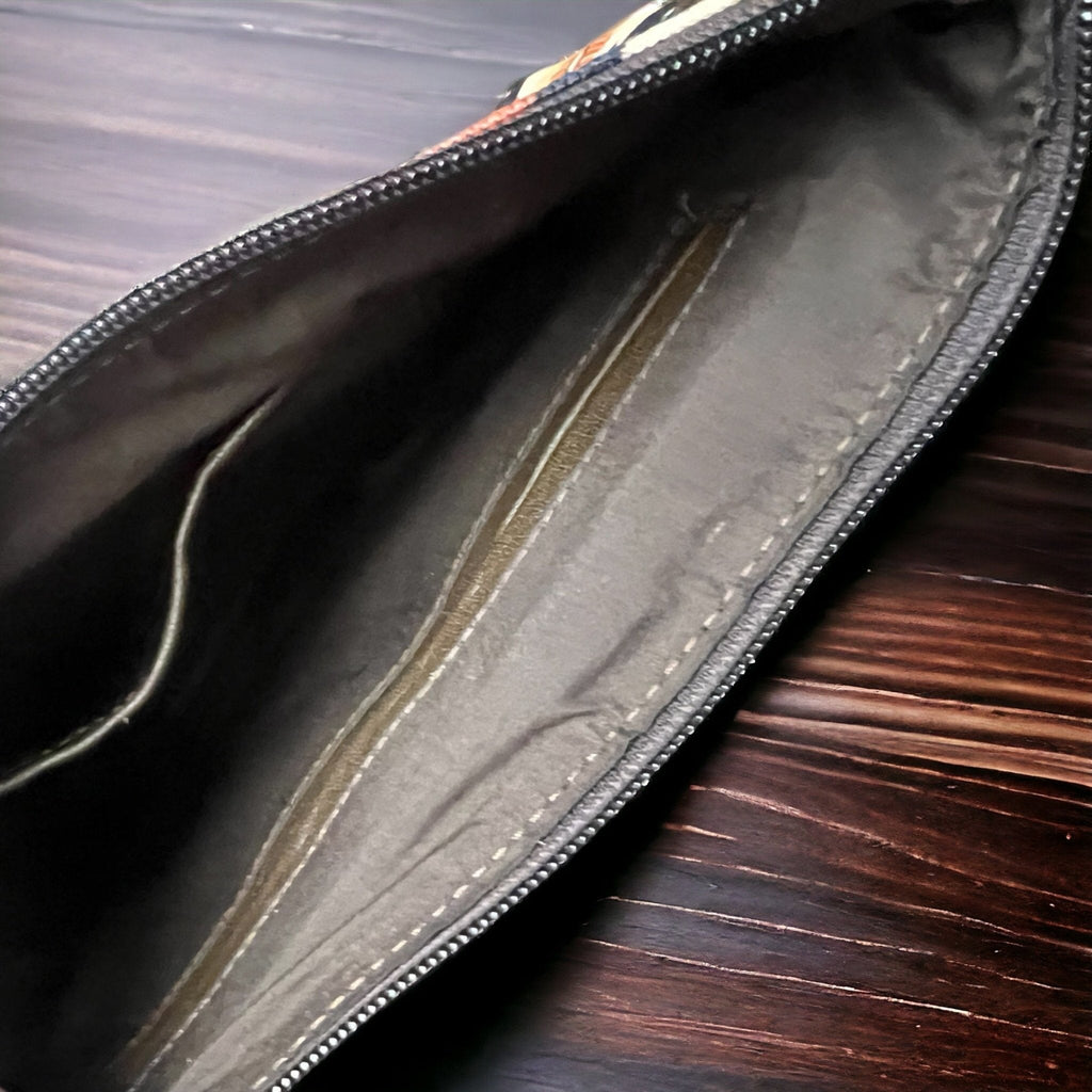 South Point Crossbody Bag Cowhide and Conchos