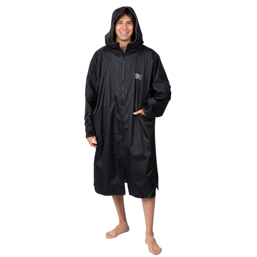 Waterproof Swim Parka | XS-XL (Black) COR Surf