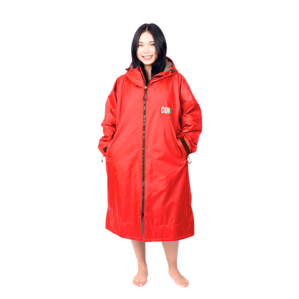 Waterproof Swim Parka (Red) COR Surf