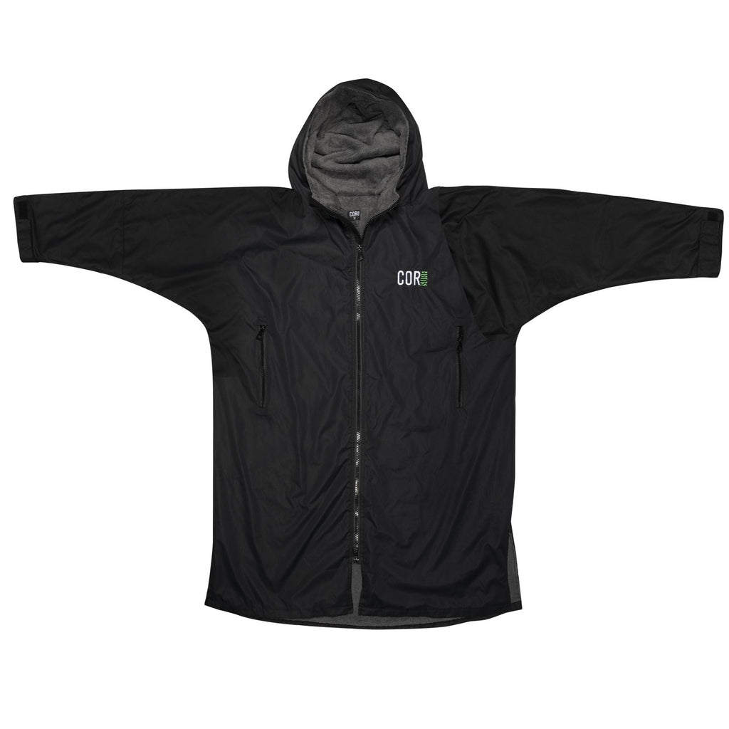 Waterproof Swim Parka | XS-XL (Black) COR Surf