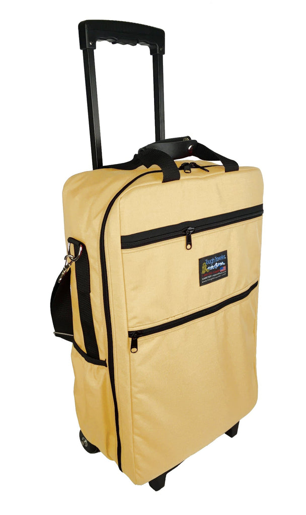 CLIPPER Rolling Carry-On Luggage (Made in USA) Tough Traveler - Made in USA since 1970