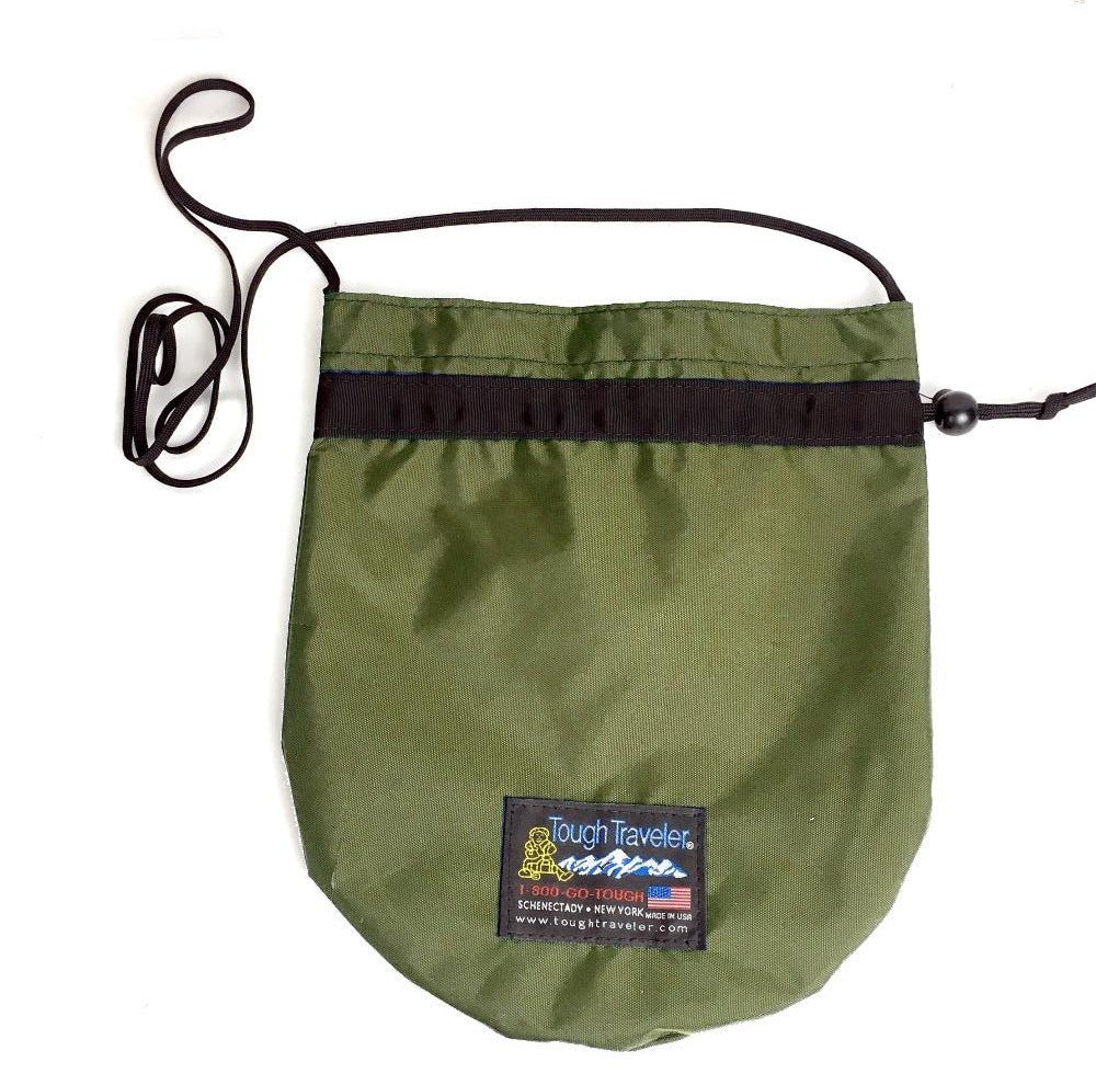 DRAWSTRING SHOULDER BAG Tough Traveler - Made in USA since 1970