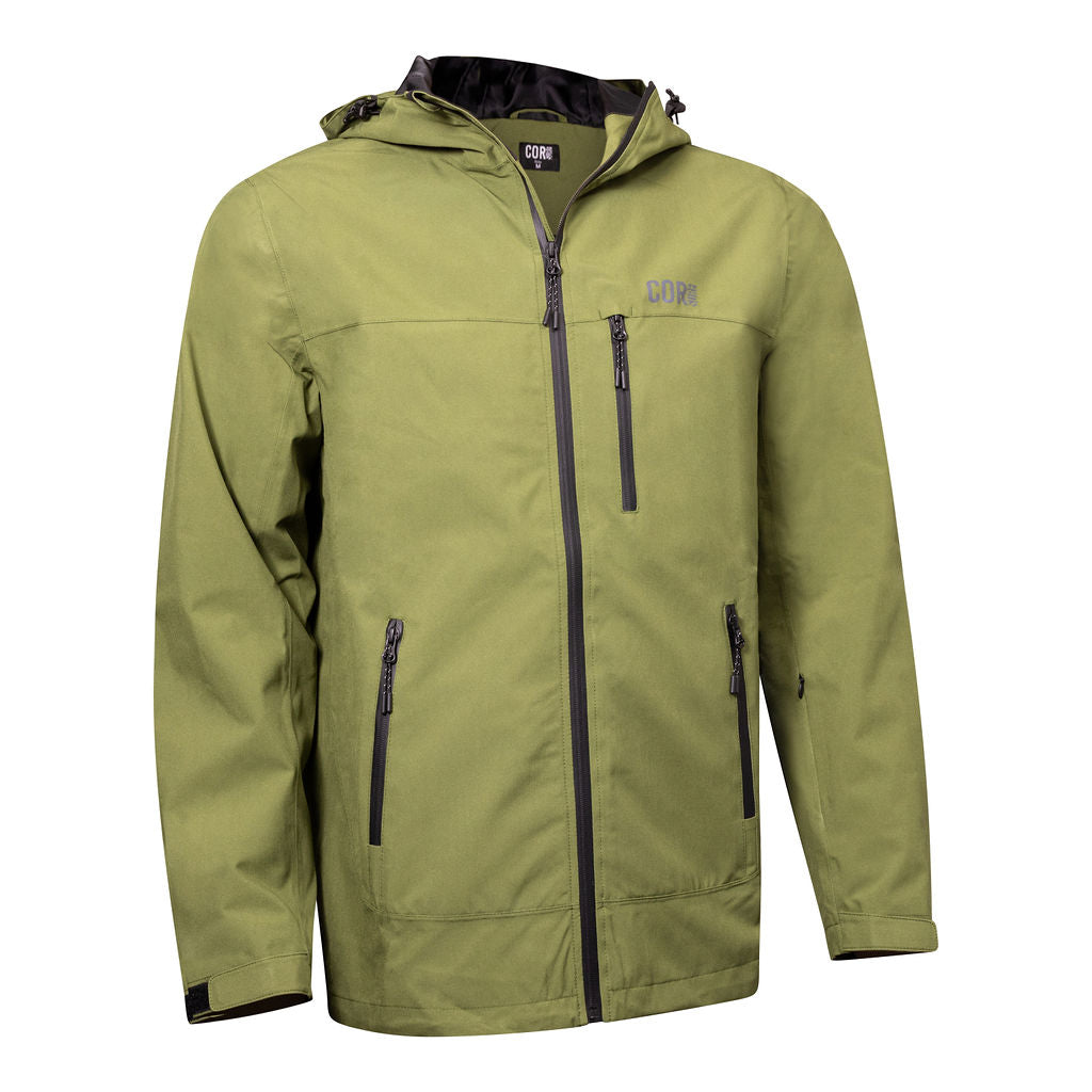 The Huakai Travel Rain Jacket - Unisex COR Surf