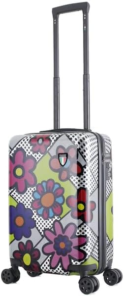 TUCCI Italy Flower Dots (20”, 24” & 28”) Hardside Suitcase Set Tucci