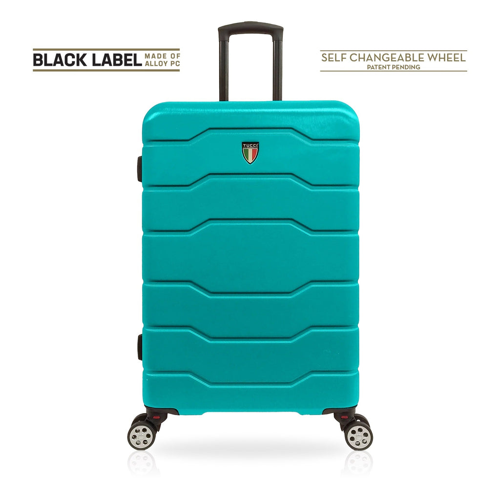 TUCCI Italy IL CAMMINO (18", 26", 30") Spinner Wheeled Suitcase Collection Tucci