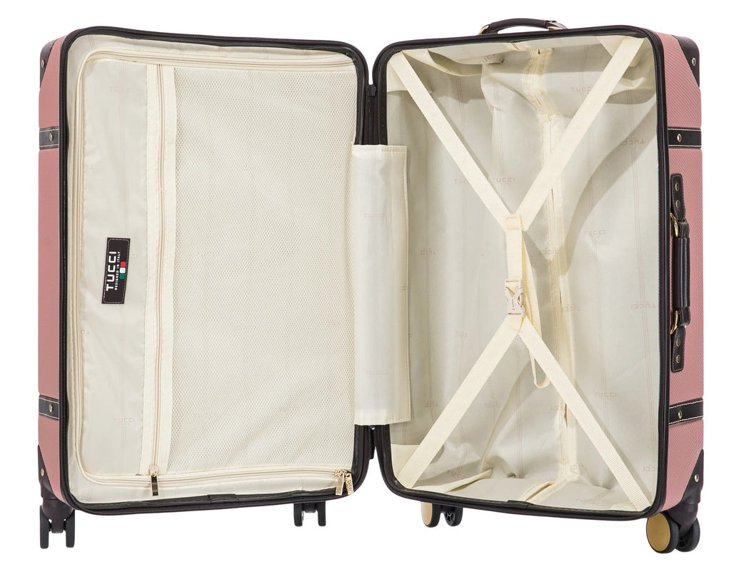 TUCCI Italy LEGATO 03 PC 20", 24", 28" Vinchic Vintage Luggage Suitcase Set Tucci