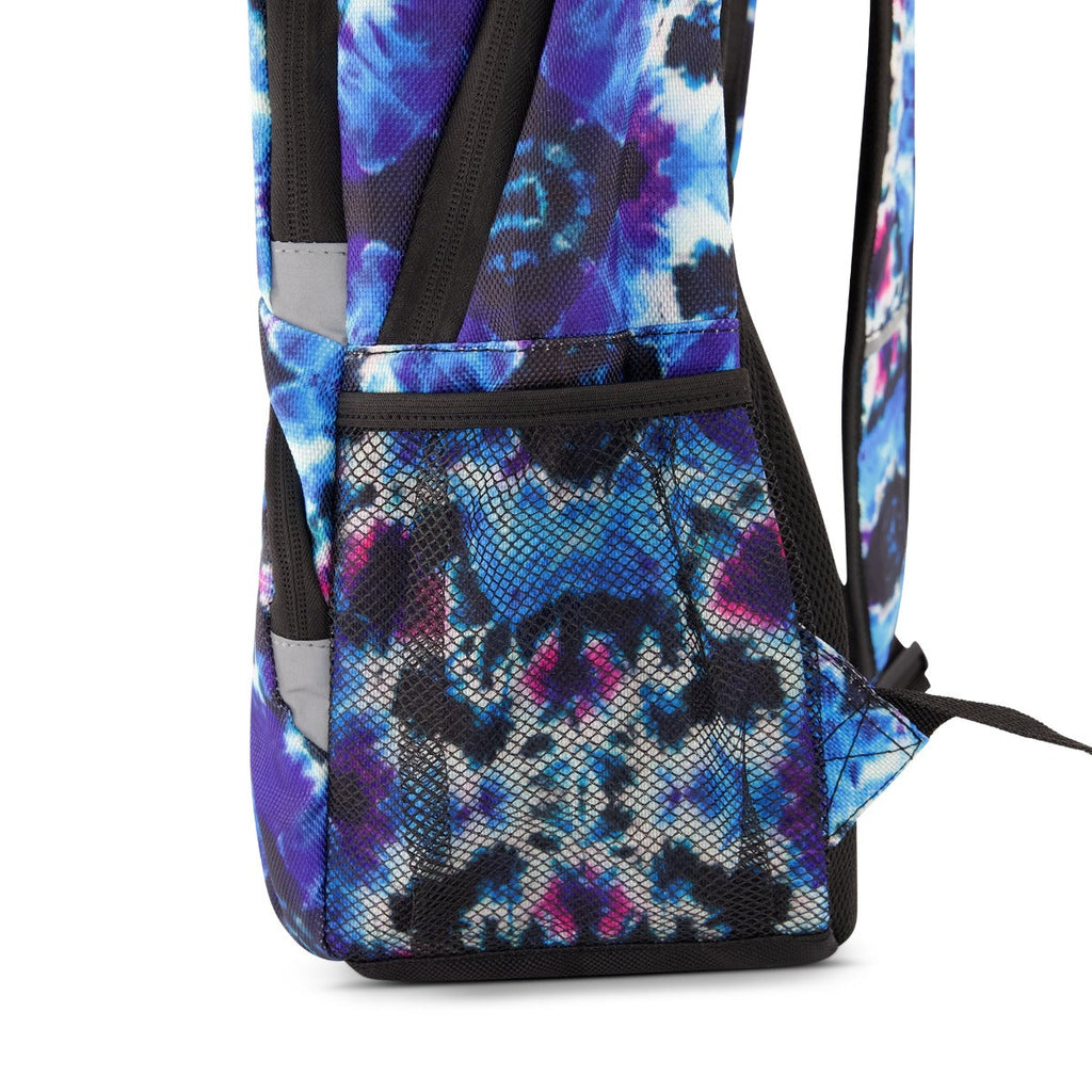 Terrace Laptop Backpack Blue Purple Tie-Dye Ful Luggage
