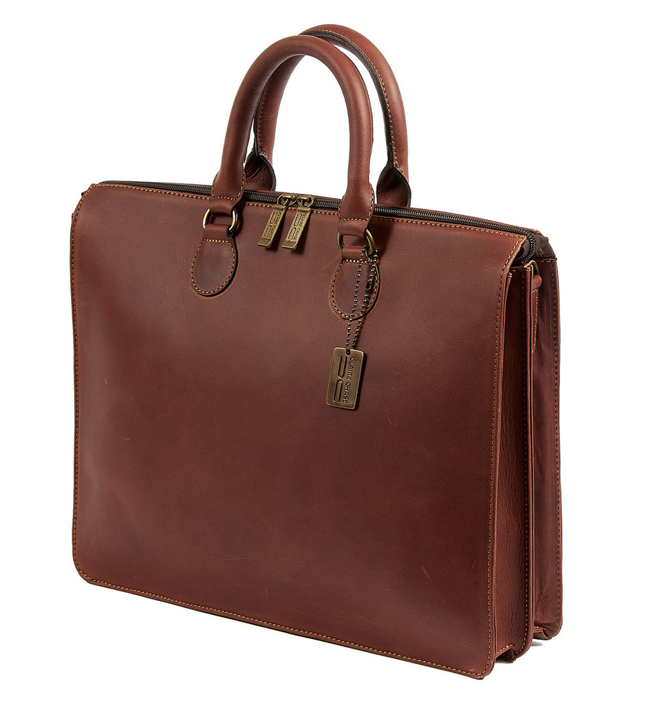 Claire Chase Legendary Sarita Leather Briefcase