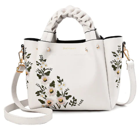 New Floral Women's Handbag and Crossbody Bag Trendy Attic Store01