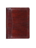 Scully Croco/Ostrich Leather ruled journal