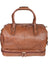 Scully Large Leather Duffel Bag Brown