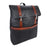 McKlein 17" Leather Two-Tone Flap-Over Laptop & Tablet Backpack