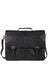 Scully Handstained Leather Satchel Brief Black