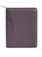 Scully Leather Soft Plonge Zip Letter Pad Chocolate