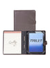 Scully Leather Tablet Cover & Padfolio Chocolate