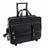 McKlein USA Clinton 17" Nylon Patented Detachable Wheeled Laptop Briefcase Black