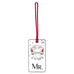 Mr. and Mrs. Marriage Luggage Tag set