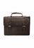 Mancini Colombian Collection Double Compartment Briefcase Brown - LuggageDesigners