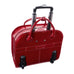 McKlein USA Granville 15.4" Leather Wheeled Laptop Briefcase Assorted Colors - LuggageDesigners