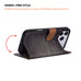 Magic iPhone 17 Pro Leather Detachable Wallet Case Mizuri Leather