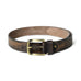 Eden Dark Brown Men's Leather Belt Classy Leather Bags