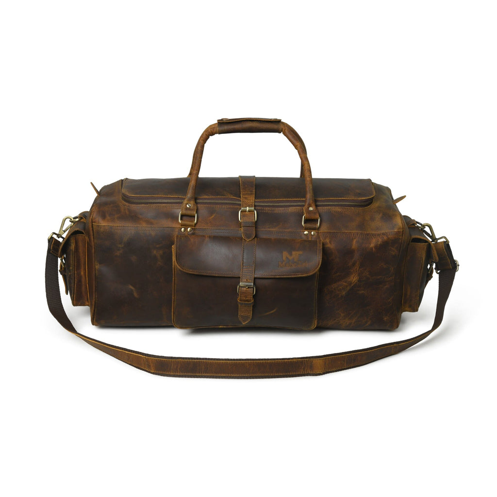 The Goldman Travel Duffel Classy Leather Bags