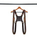 Goat Leather Dual Camera Harness Classy Leather Bags