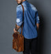 Vintage Explorer Shoulder Crossbody Bag Classy Leather Bags