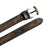 Eden Dark Brown Men's Leather Belt Classy Leather Bags