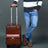 Leather Carry-On Trolly Bag Classy Leather Bags