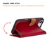 Magic iPhone 17 Air Leather Detachable Wallet Case Mizuri Leather