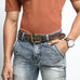 Eden Dark Brown Men's Leather Belt Classy Leather Bags