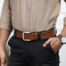 Modern Western Leather Belt Classy Leather Bags