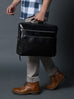 JetBlack Office Travel Briefcase Classy Leather Bags