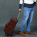 Leather Carry-On Trolly Bag Classy Leather Bags
