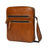 The Compact Messenger- Tan Classy Leather Bags