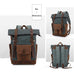 Vintage Oil Wax Waterproof Canvas Traveling Bag Social Buzz eSIMs
