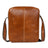 The Compact Messenger- Tan Classy Leather Bags
