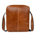The Compact Messenger- Tan Classy Leather Bags