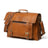 MaheTri Big Pocket- Tan Brown Classy Leather Bags