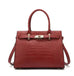 Elegant  Large Capacity Genuine Leather Handbag – Retro Style Tote for Women Trendy Attic Store01