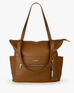 The Lillian Diaper Bag - Cognac Baldwin Baby Company