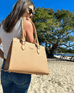 The Montrose Diaper Bag Tote - Dune Baldwin Baby Company