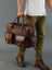 Finn Handcrafted Buffalo Leather Laptop Briefcase Classy Leather Bags