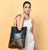 Green Women's Leather Tote Classy Leather Bags
